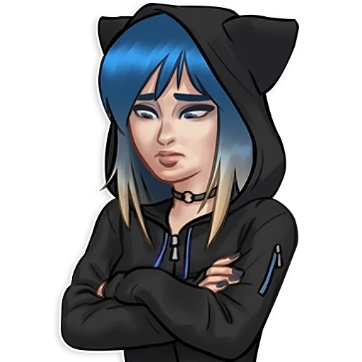 – стикер для Telegram