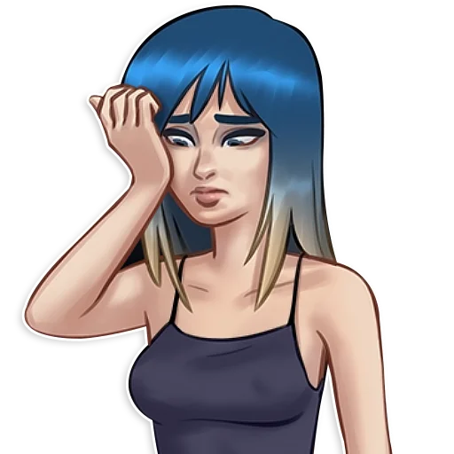 – стикер для Telegram