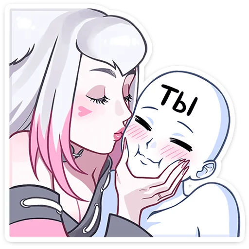  – стикер для Telegram