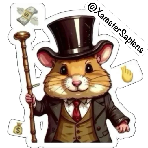  – стикер для Telegram