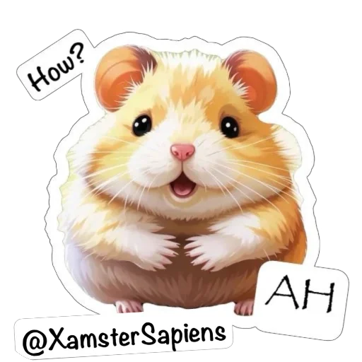  – стикер для Telegram