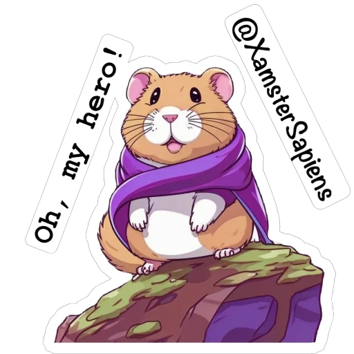  – стикер для Telegram