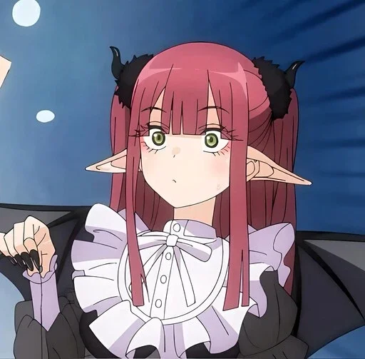 Эта фарфоровая кукла @anime_sticks стикер