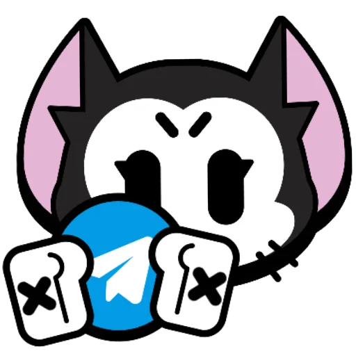  – стикер для Telegram