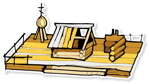  – стикер для Telegram