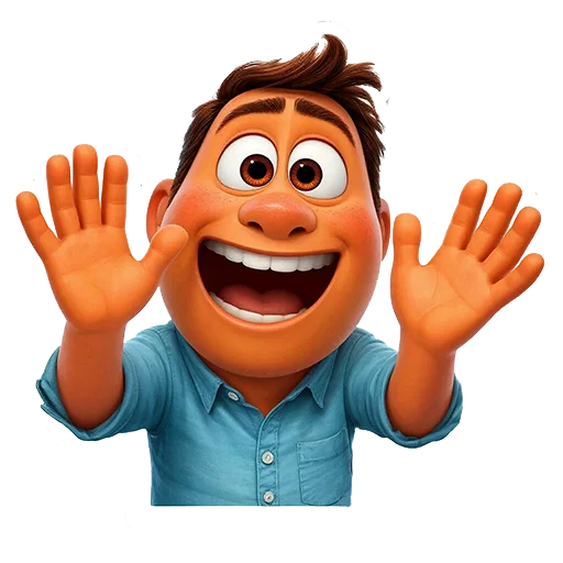  – стикер для Telegram