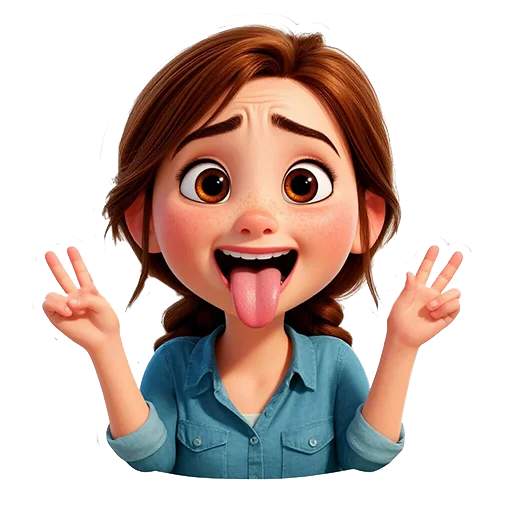  – стикер для Telegram