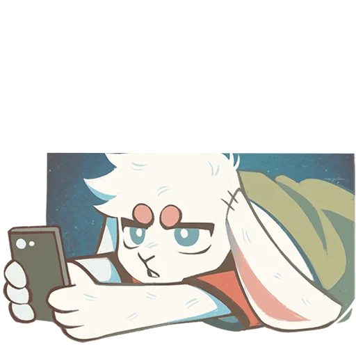  – стикер для Telegram