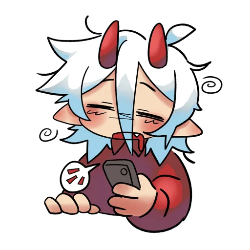  – стикер для Telegram