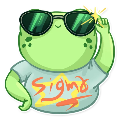  – стикер для Telegram