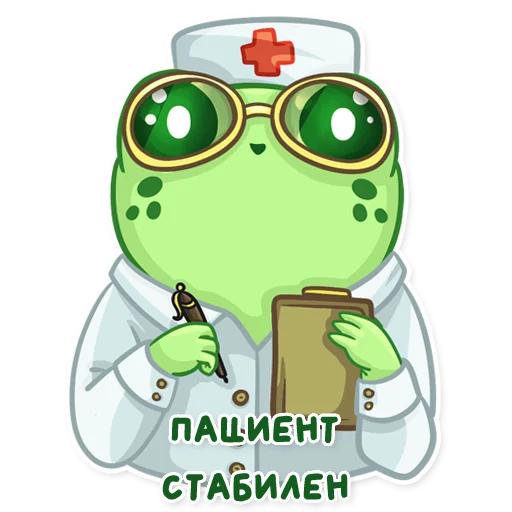  – стикер для Telegram