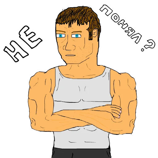 – стикер для Telegram