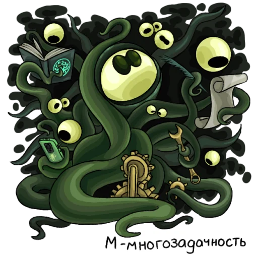  – стикер для Telegram