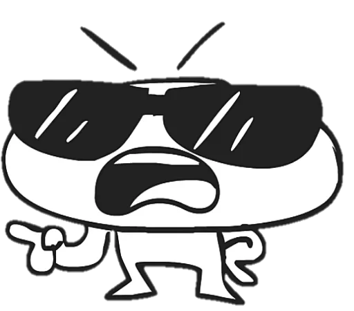  – стикер для Telegram