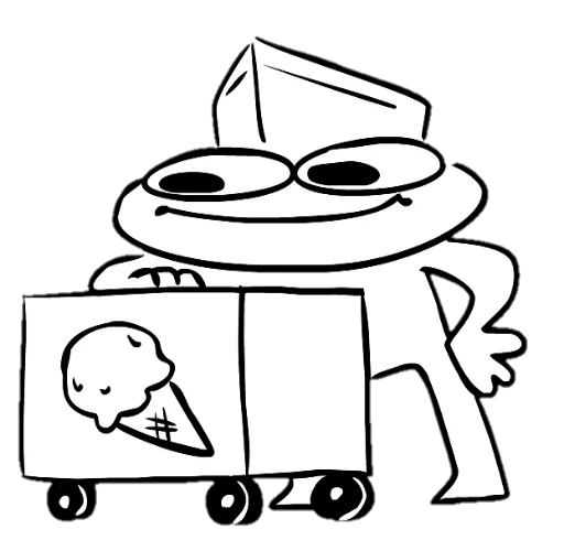  – стикер для Telegram