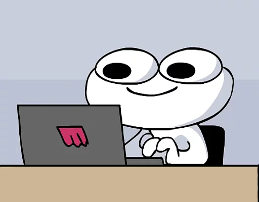  – стикер для Telegram