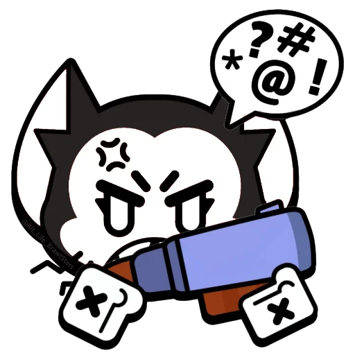  – стикер для Telegram