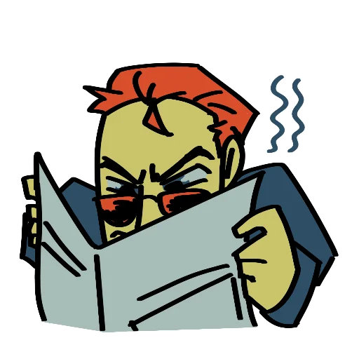  – стикер для Telegram