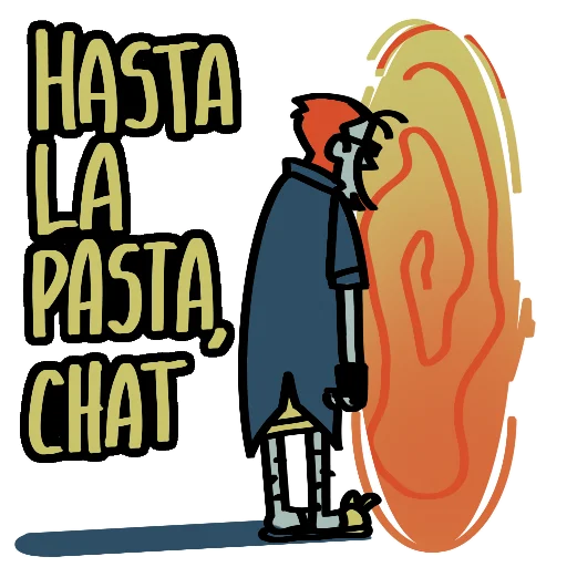  – стикер для Telegram