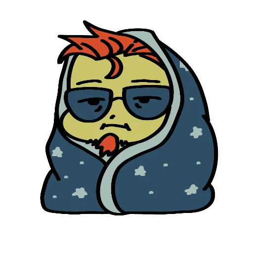  – стикер для Telegram