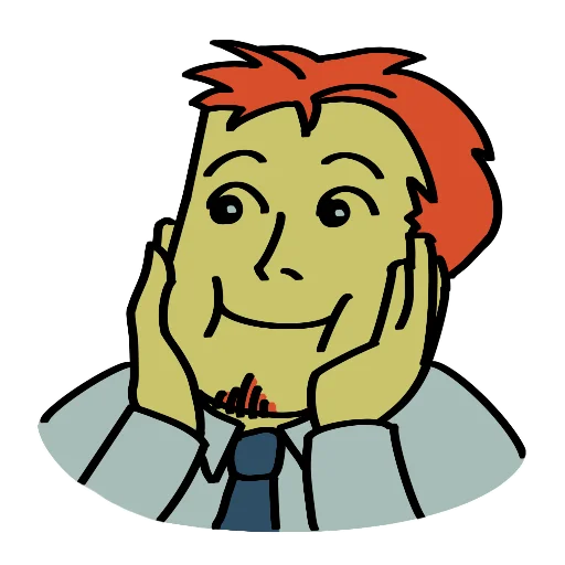  – стикер для Telegram