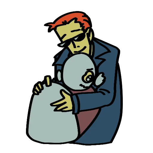  – стикер для Telegram