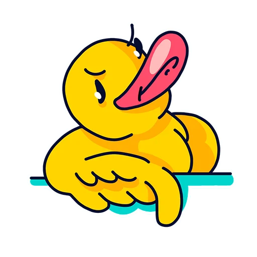  – стикер для Telegram