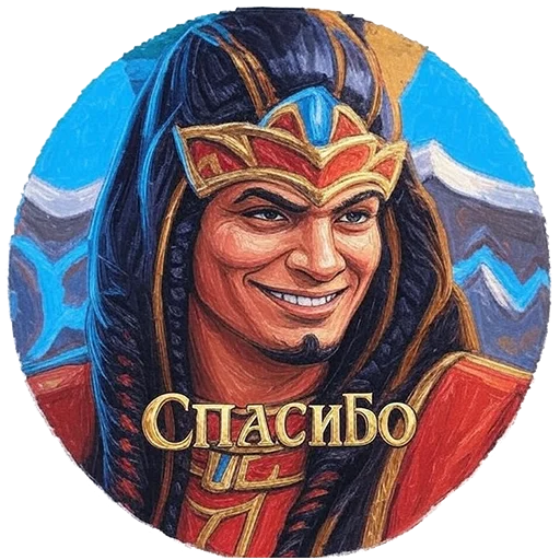  – стикер для Telegram