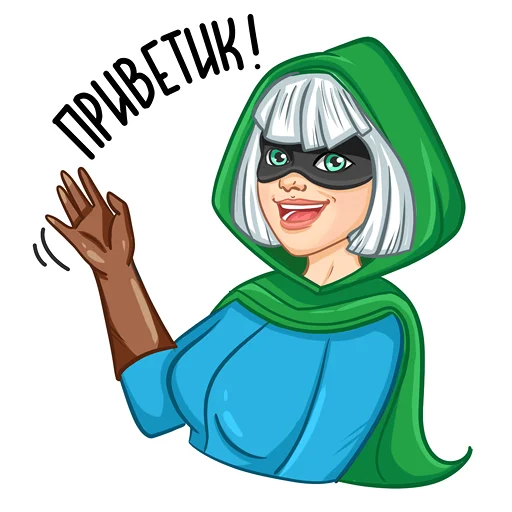  – стикер для Telegram