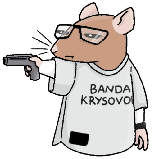  – стикер для Telegram