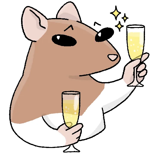  – стикер для Telegram