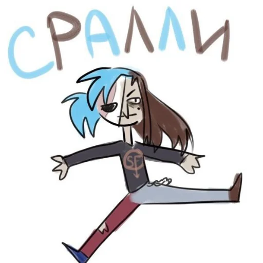  – стикер для Telegram
