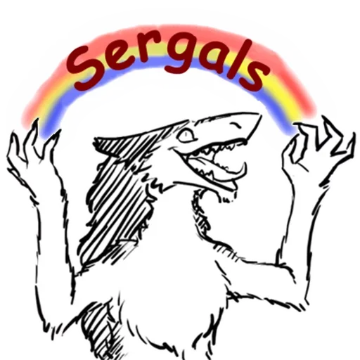  – стикер для Telegram