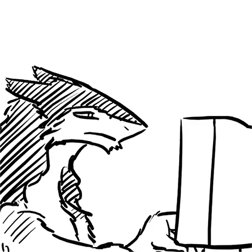  – стикер для Telegram