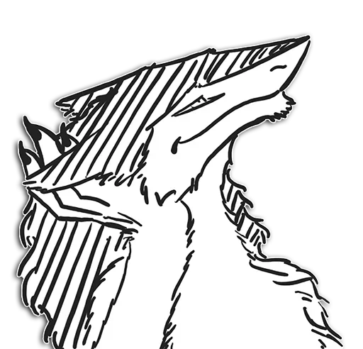  – стикер для Telegram