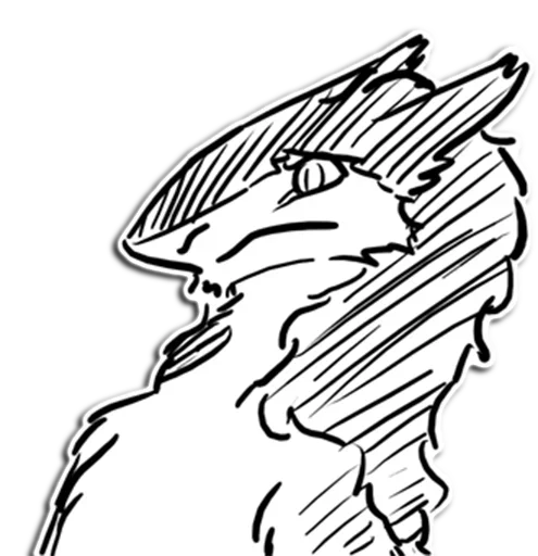  – стикер для Telegram