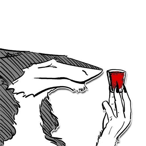  – стикер для Telegram