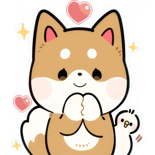  – стикер для Telegram