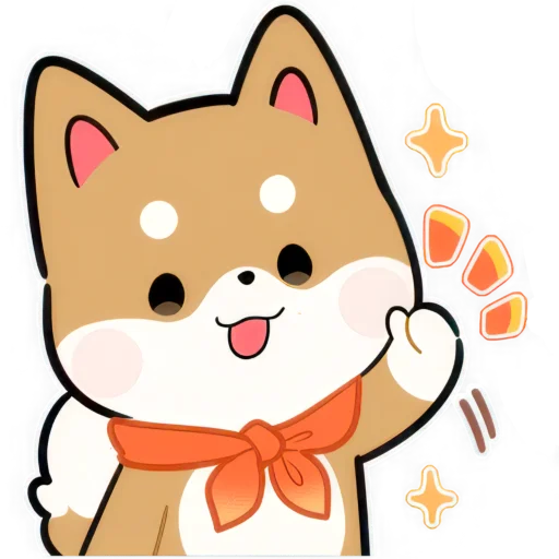  – стикер для Telegram