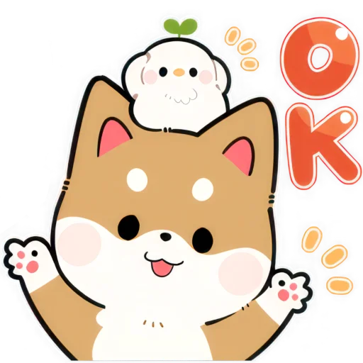  – стикер для Telegram