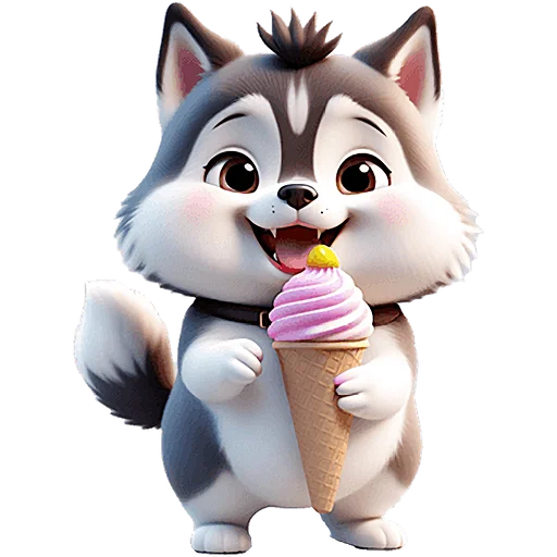  – стикер для Telegram