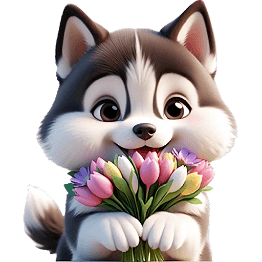  – стикер для Telegram