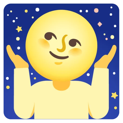  – стикер для Telegram