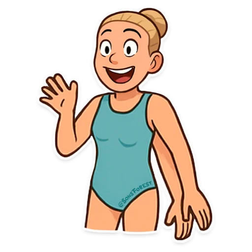  – стикер для Telegram