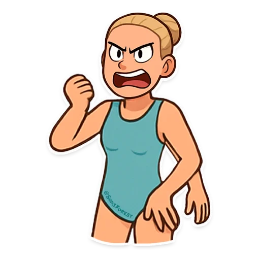  – стикер для Telegram