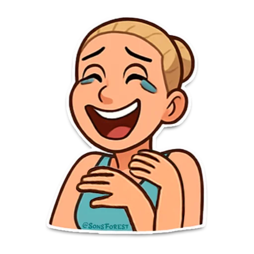  – стикер для Telegram