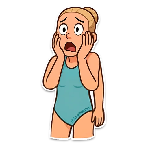  – стикер для Telegram