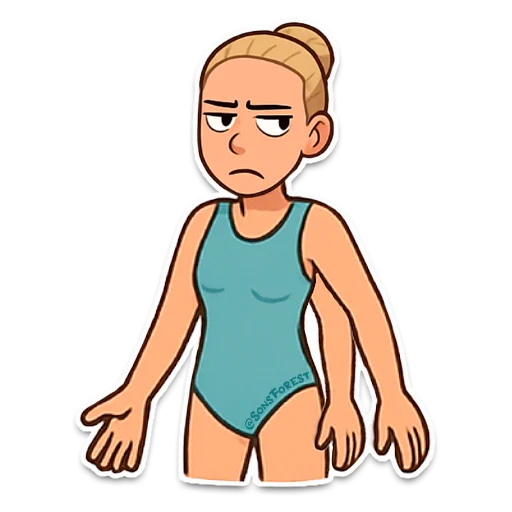  – стикер для Telegram