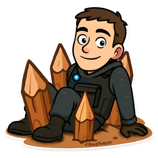  – стикер для Telegram