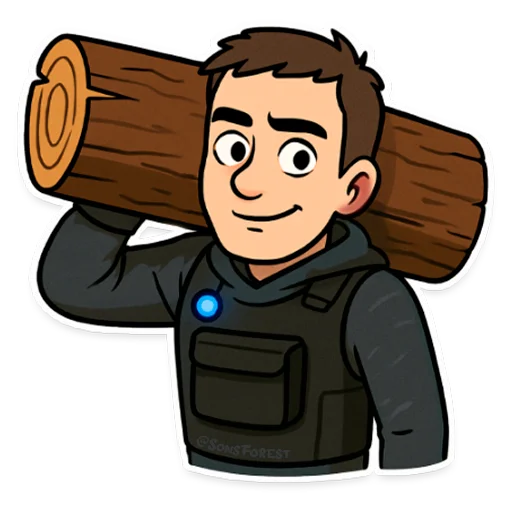  – стикер для Telegram